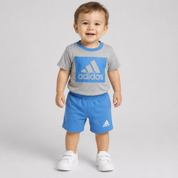 adidas Essentials Tee and Shorts Toddler Set