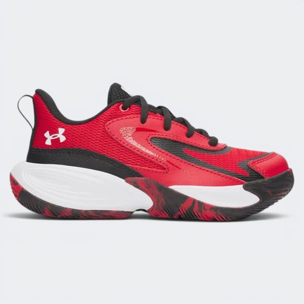 Under Armour Pre-School Lockdown 8 Junior Basketball Shoes 6009404-600