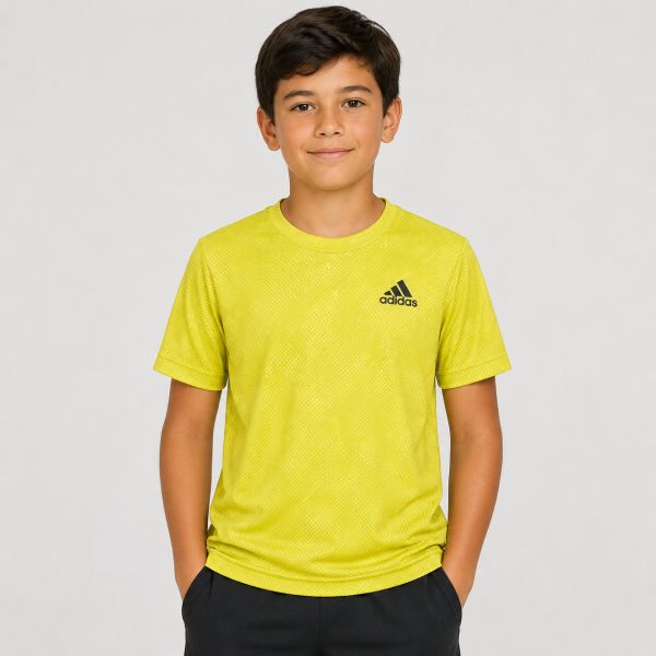 adidas Heat.RDY Primeblue Freelift Boy's Tennis Tee