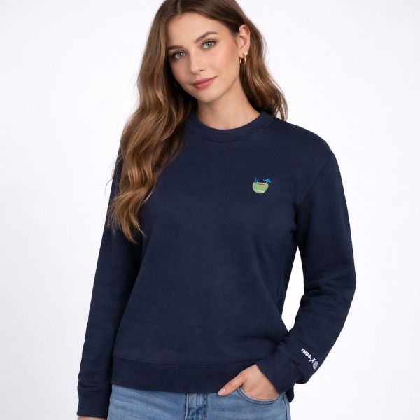 Bidi Badu Tipsy Lad Women's Crewneck Hoodie