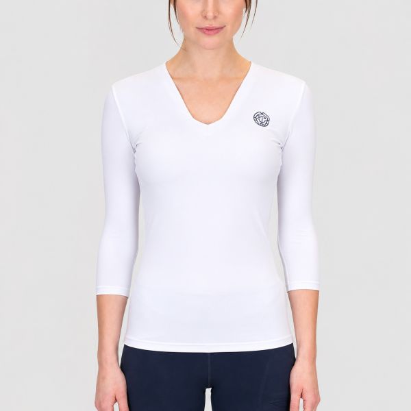 Bidi Badu Crew V-Neck Women's Tennis Longsleeve Top