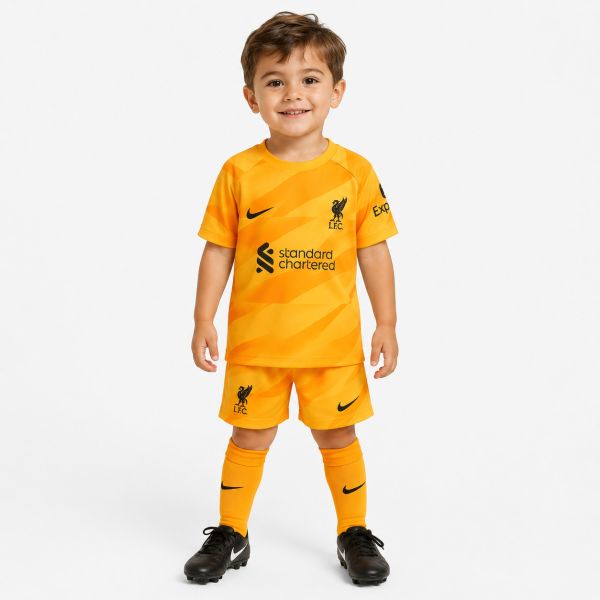 Nike Liverpool FC 2023/24 Goalkeeper Baby/Toddler Dri-FIT 3-Piece Kit