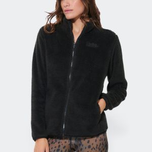 Body Action Women's Fluffy Fleece Jacket