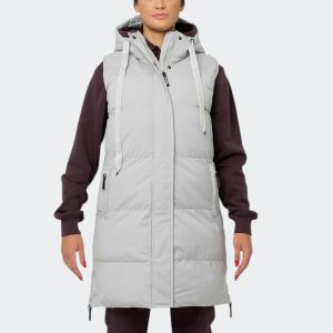 Be:Nation Long Vest Women's Puffer Jacket