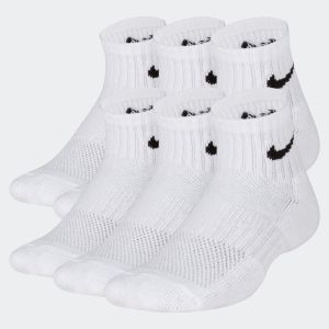 Nike Everyday Kids' Cushioned Ankle Socks x 6